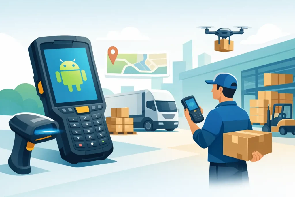 Coletor de dados Android para logística vale a pena?