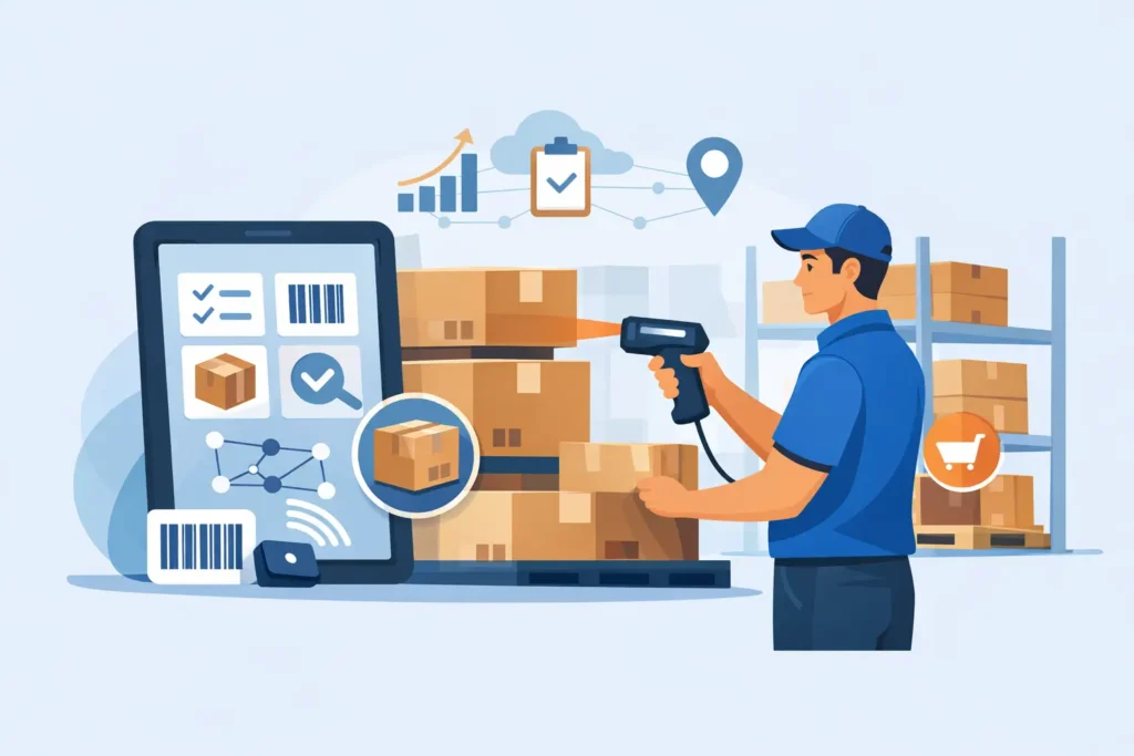 Sistema de inventário com coletor vale a pena?
