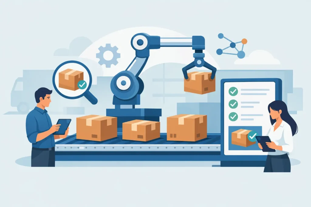 Como automatizar conferência no recebimento